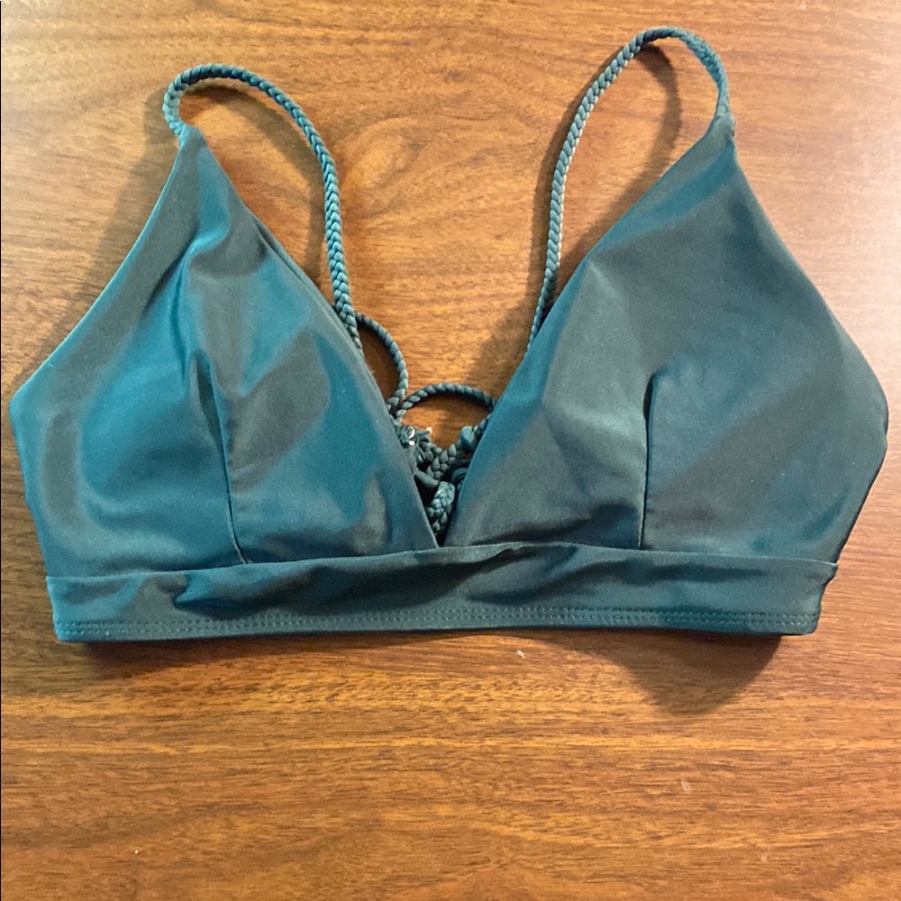 Elegant green Bikini top
